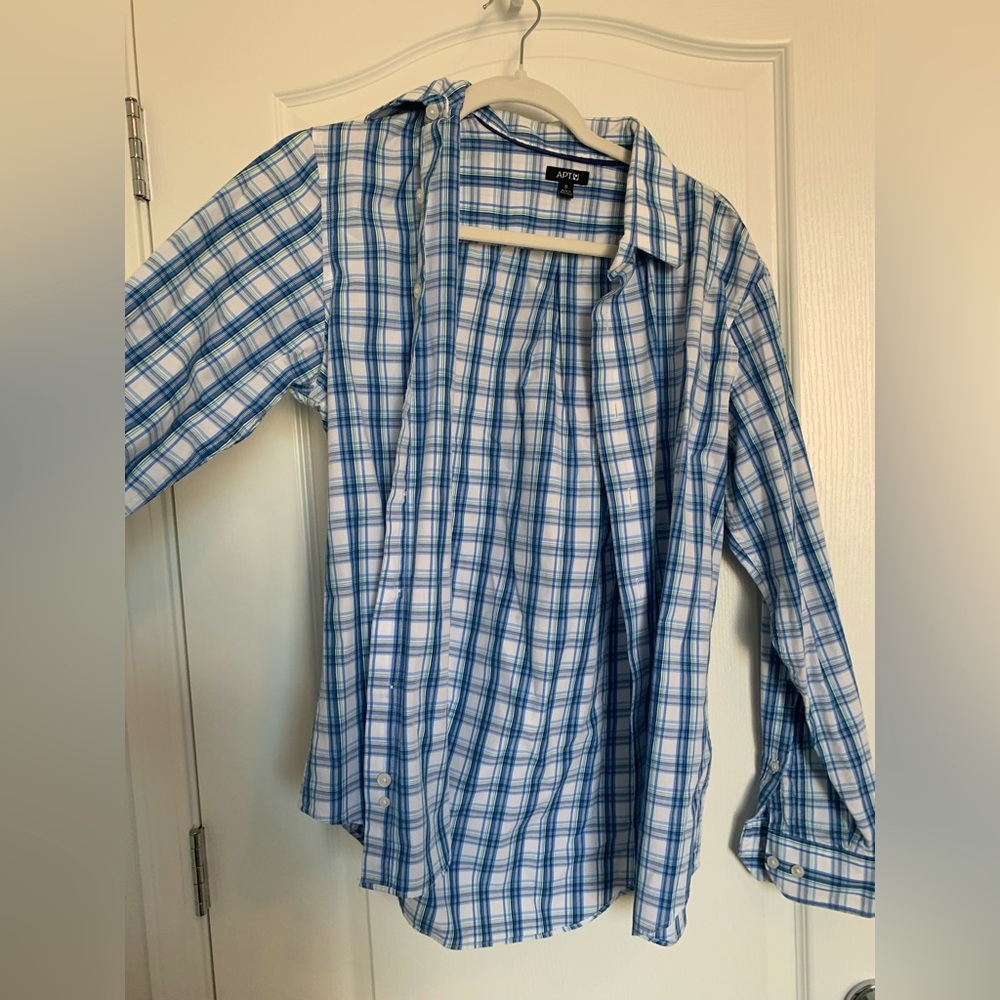 Men’s Blue/White Flannel